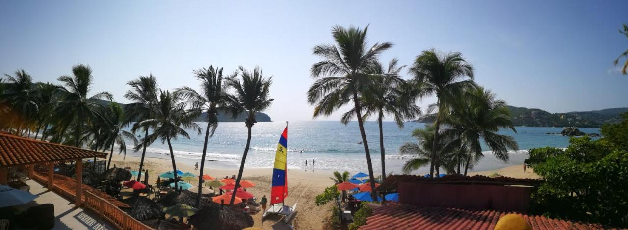 Hotel Pie de Playa la Ropa Zihuatanejo Exterior foto